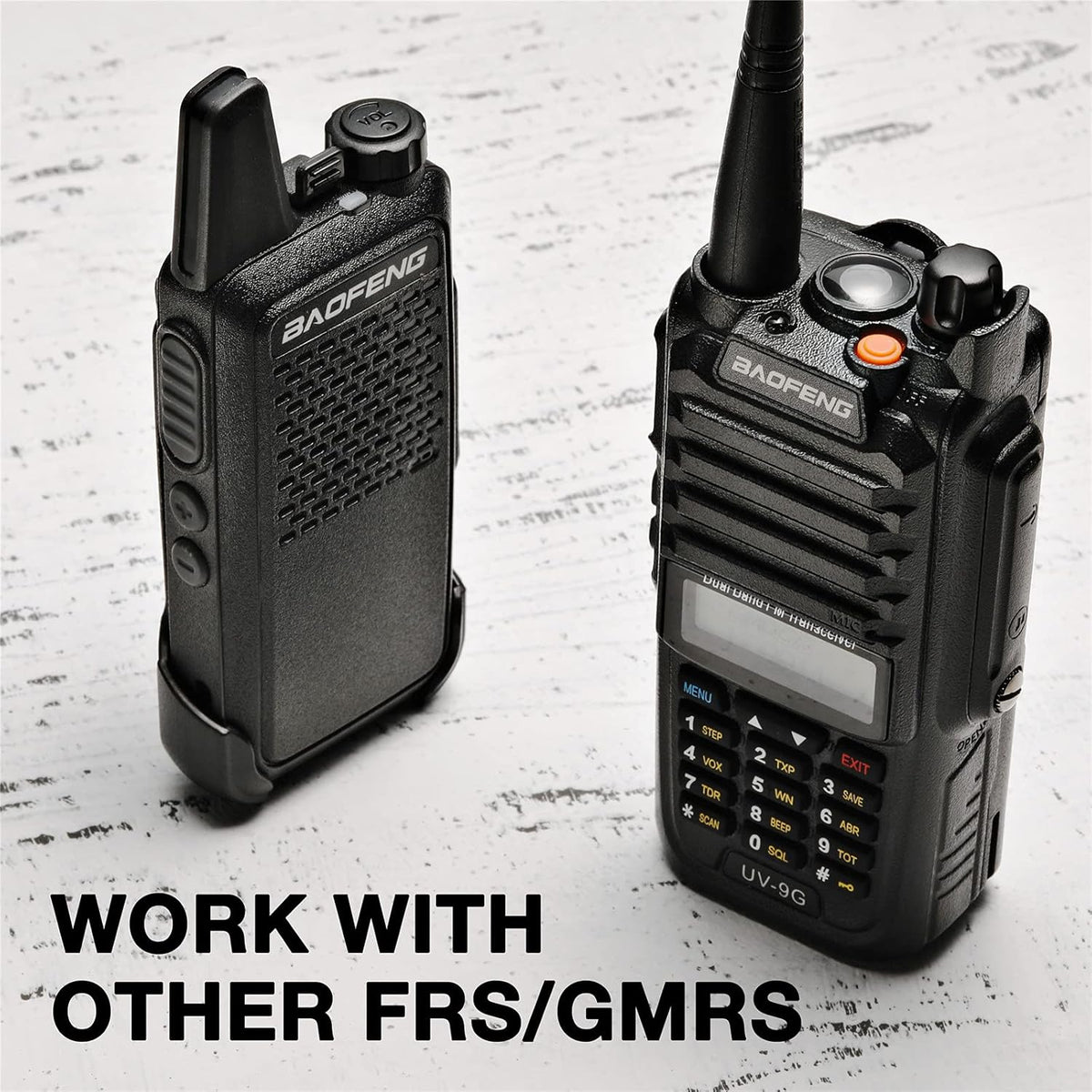 GMRS Radio Waterproof IP67 Dual Band Handheld X97172