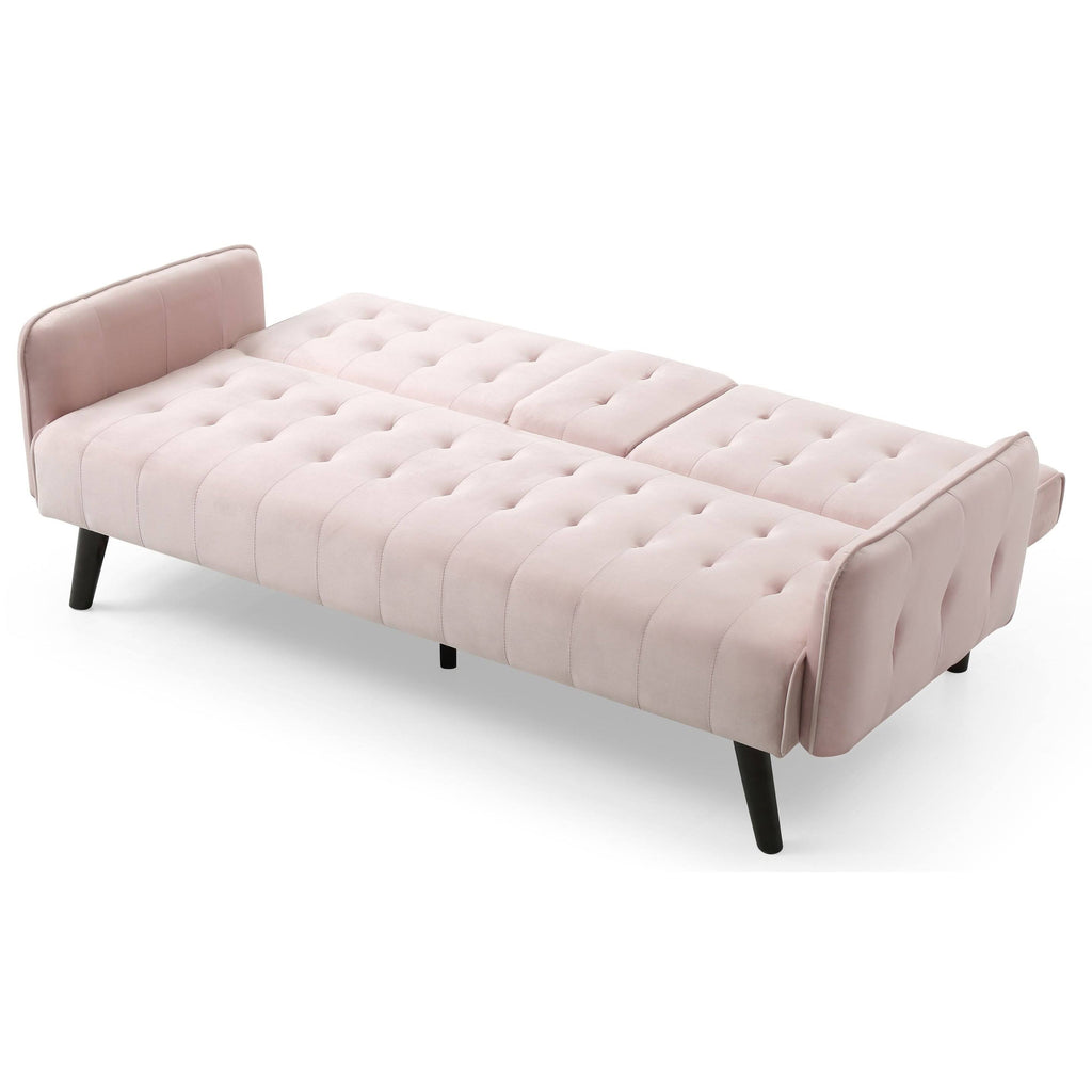 Navy Blue Velvet Sofa Bed X437320