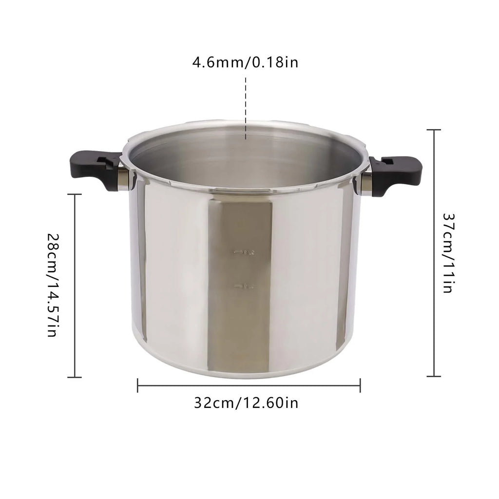 22L/23qt Thickened Explosion-proof Pressure Cooker R10161