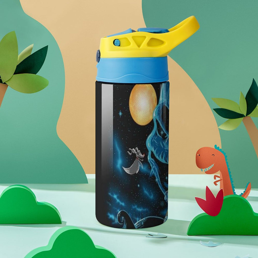 Insulated Stainless Steel Water Bottle with Straw X550539