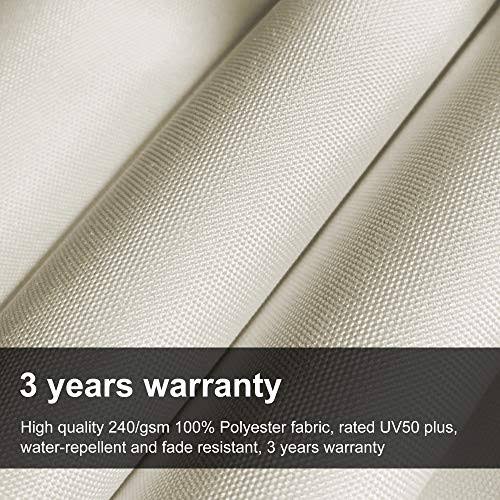10ft Square Cantilever Patio Umbrella O350618