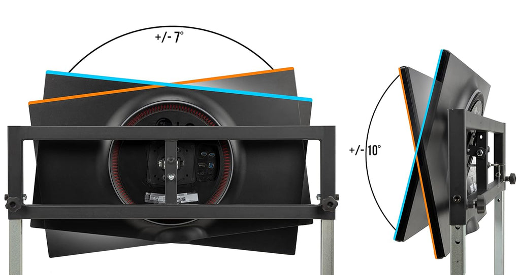 Monitor Mount Floor Stand with VESA Mount J3799
