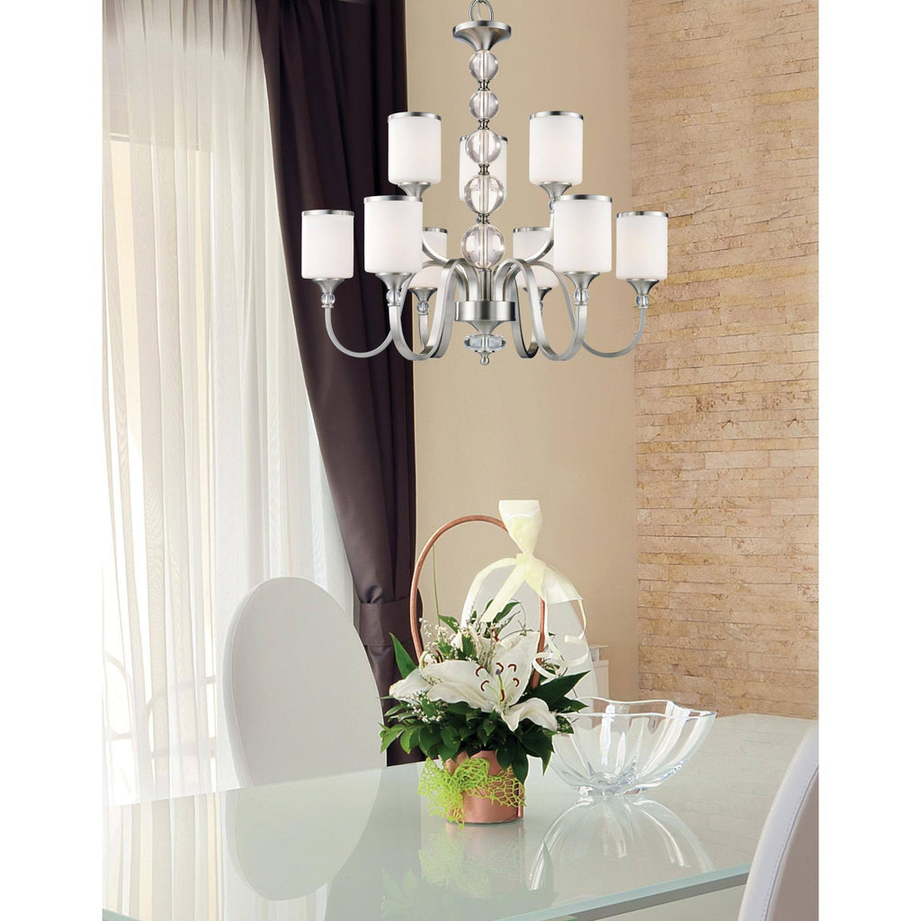 Chrome 3 Light Semi Flush Mount X83823