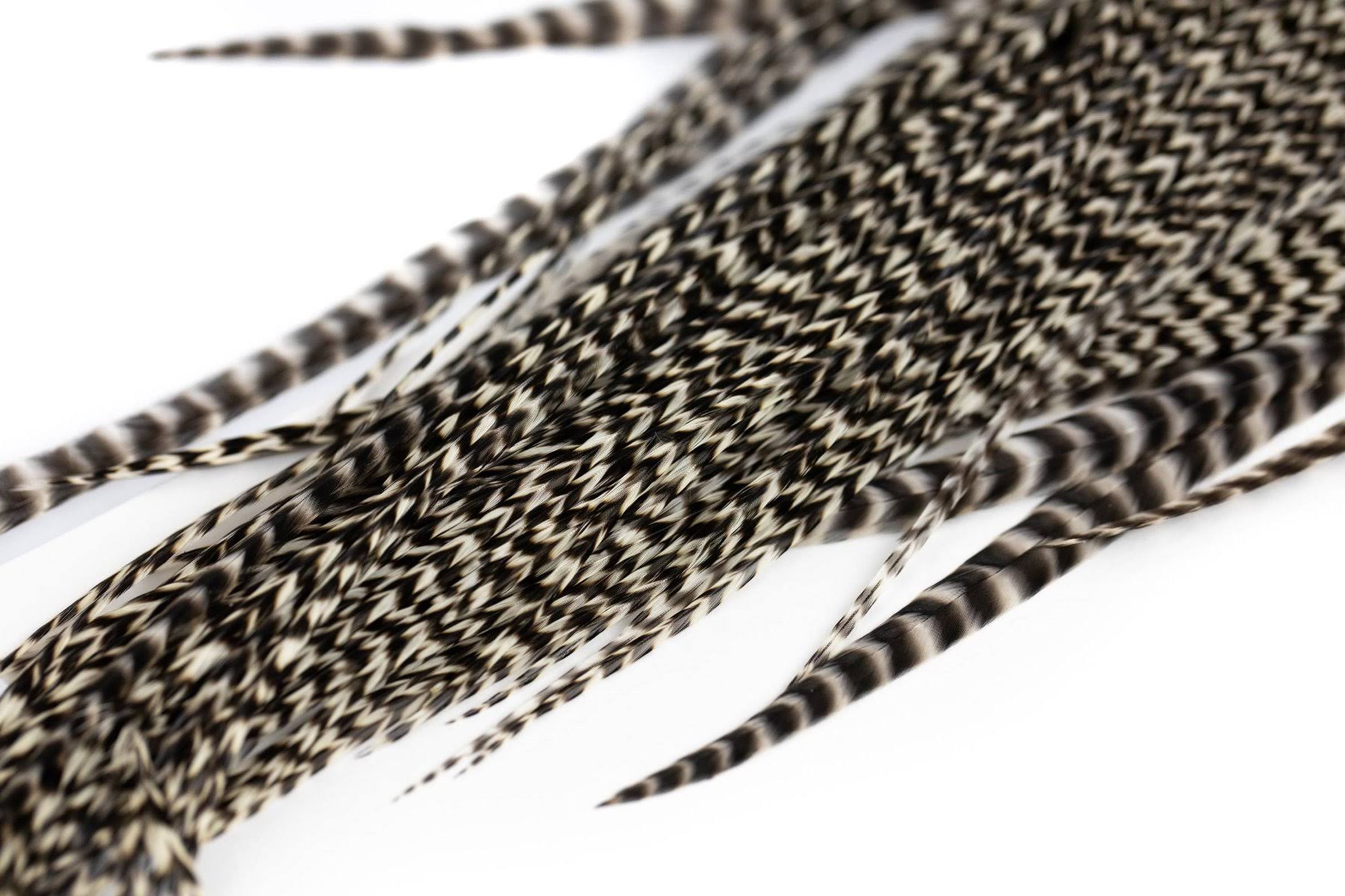 Hackle 1/2 Saddle - Dark Gray Dun B57457