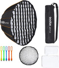 Quick Release Deep Parabolic Softbox with Grid and Carrying Bag T2148