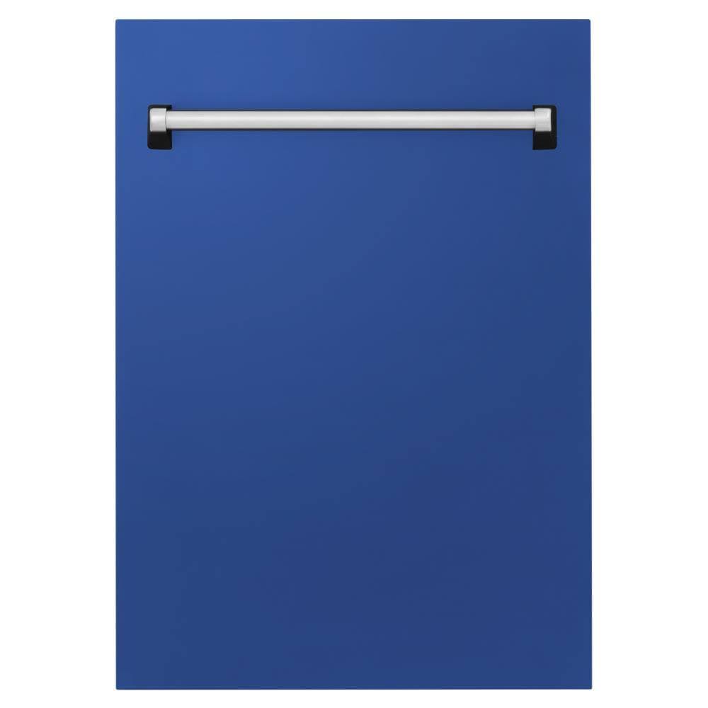 18-in Dishwasher Door with Handle in Blue R221