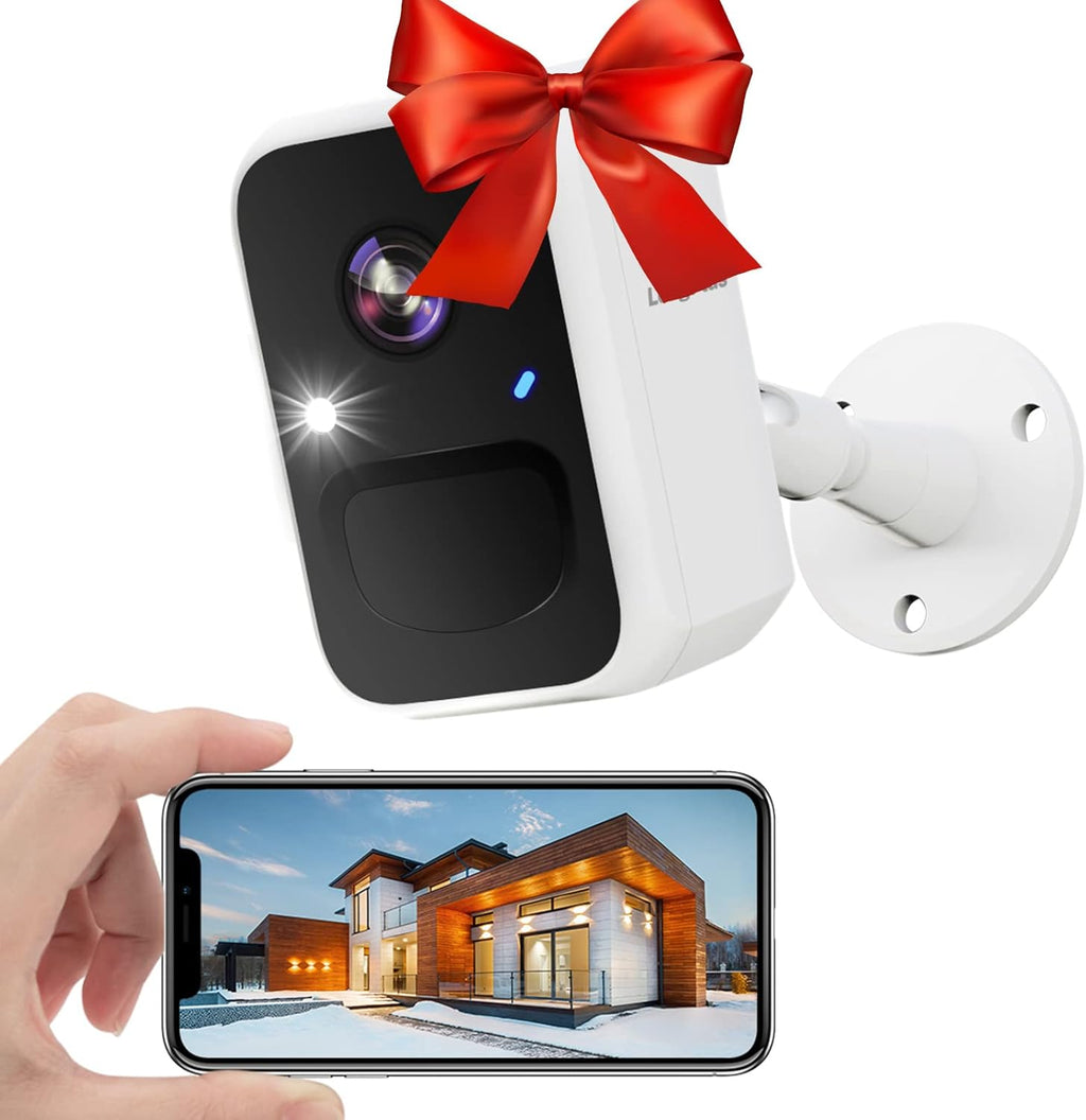 2K Rechargeable Battery Powered WiFi Security Camera S167300