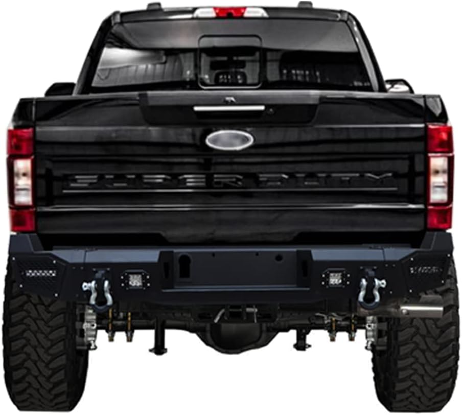 Rear Bumper with LED Lights and Sensor Hole M5339
