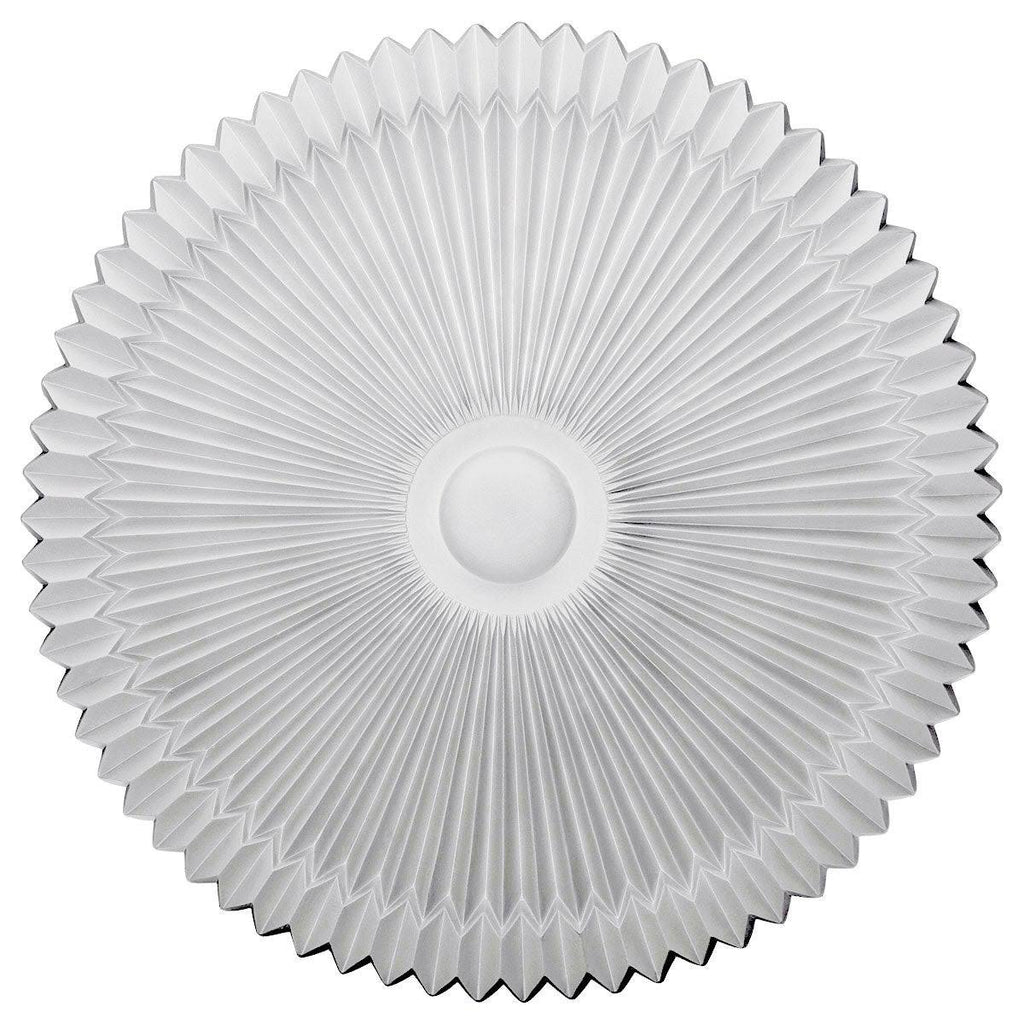 24x22OD x 3x22P Hand-Painted Pewter Ceiling Medallion S28692