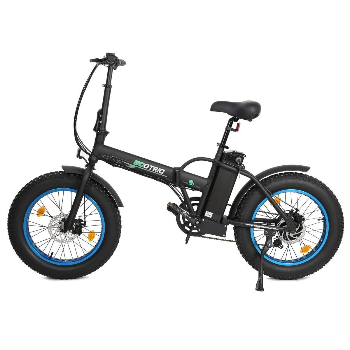 500W Folding Fat Tire Electric Bike W7014