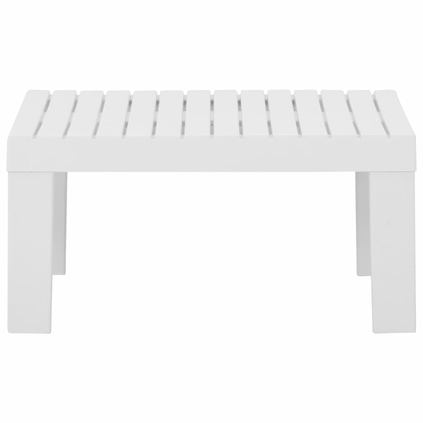 3 Piece White Outdoor Patio Lounge Set with Anthracite Cushions F99634