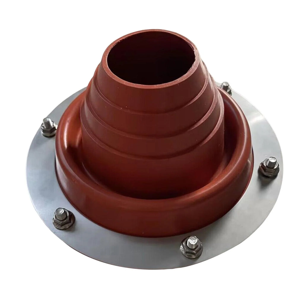 Silicone Tent Flue Flashing Round Base Flexible Roof Pipe Flashing Q9134