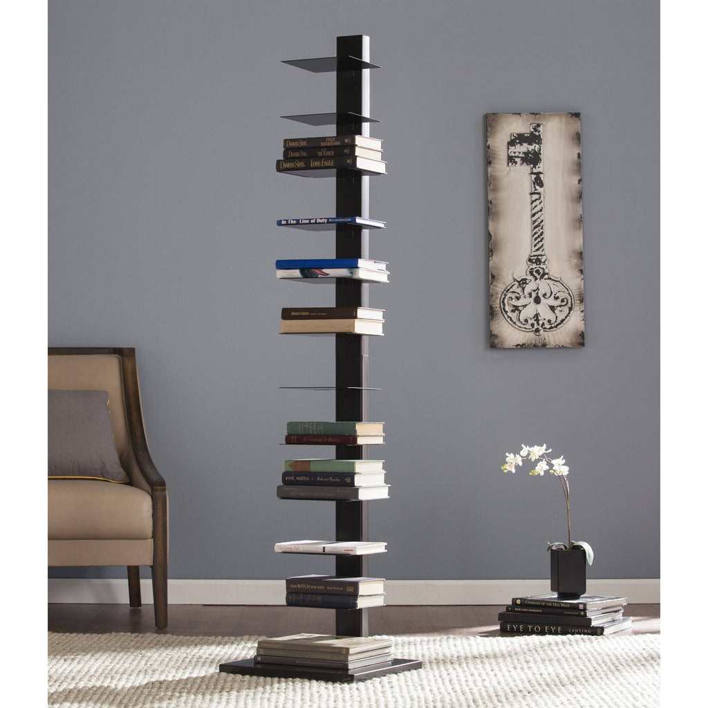 Black Spine Tower Shelf K8683