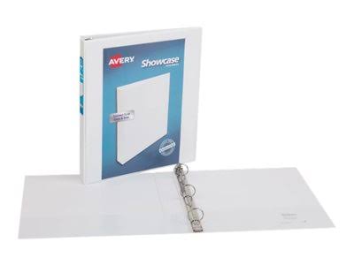 White Binder with 1 inch Round Ring U4223