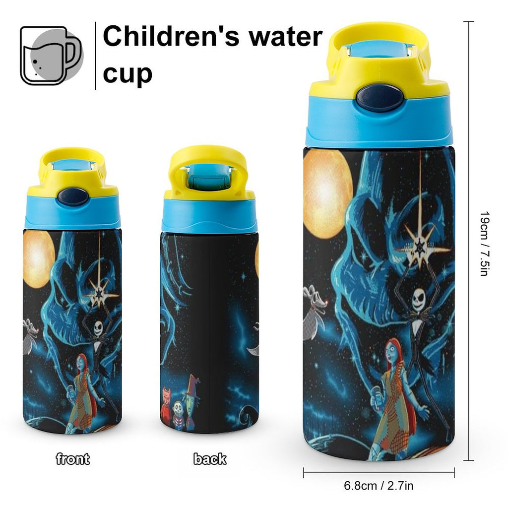 Insulated Stainless Steel Water Bottle with Straw X550539