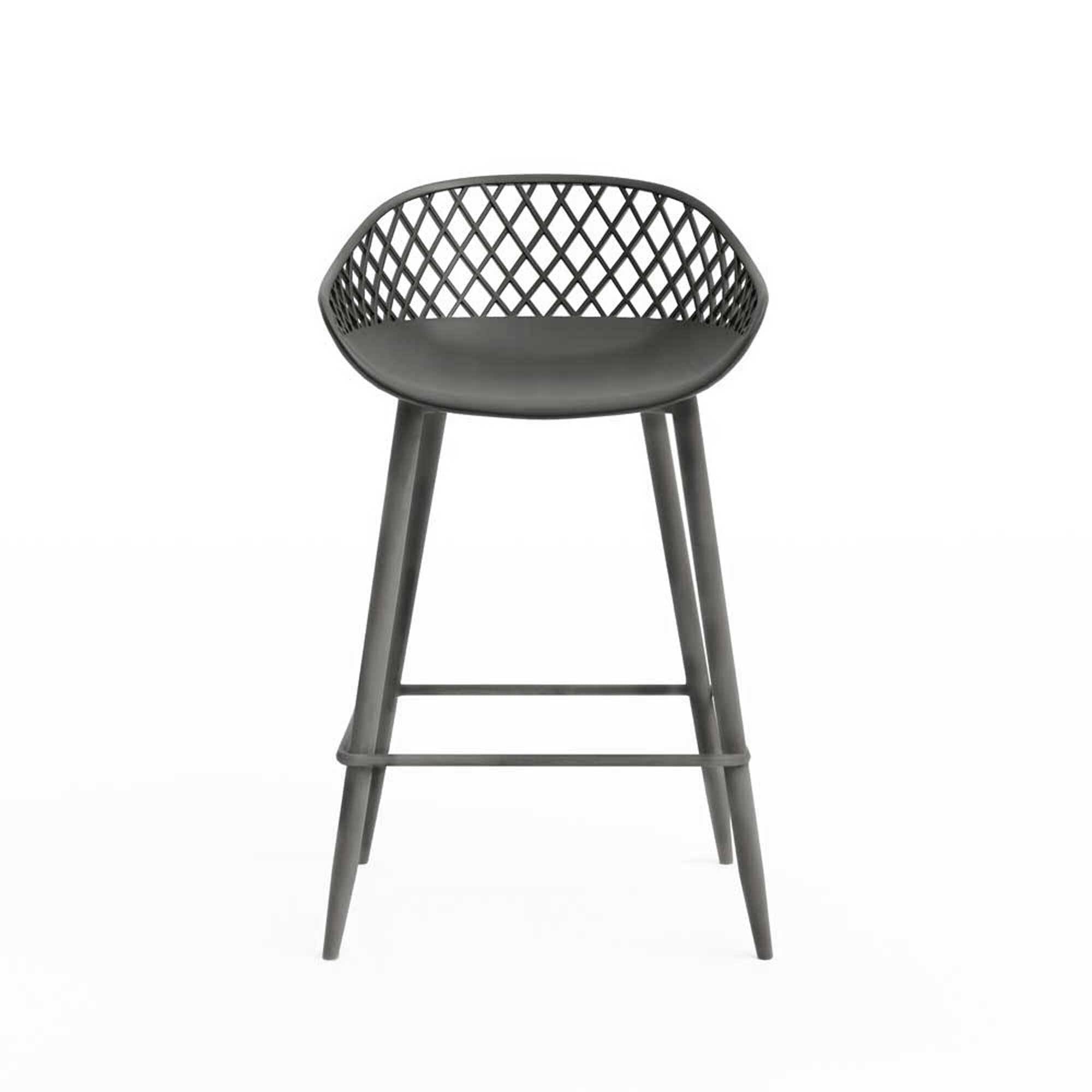 Black Counter Stool Set of 2 U580