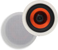 6.5” Flush Mount 2-Way Bluetooth Speakers, 300 Watts Max Power, Pack of 2 G8146