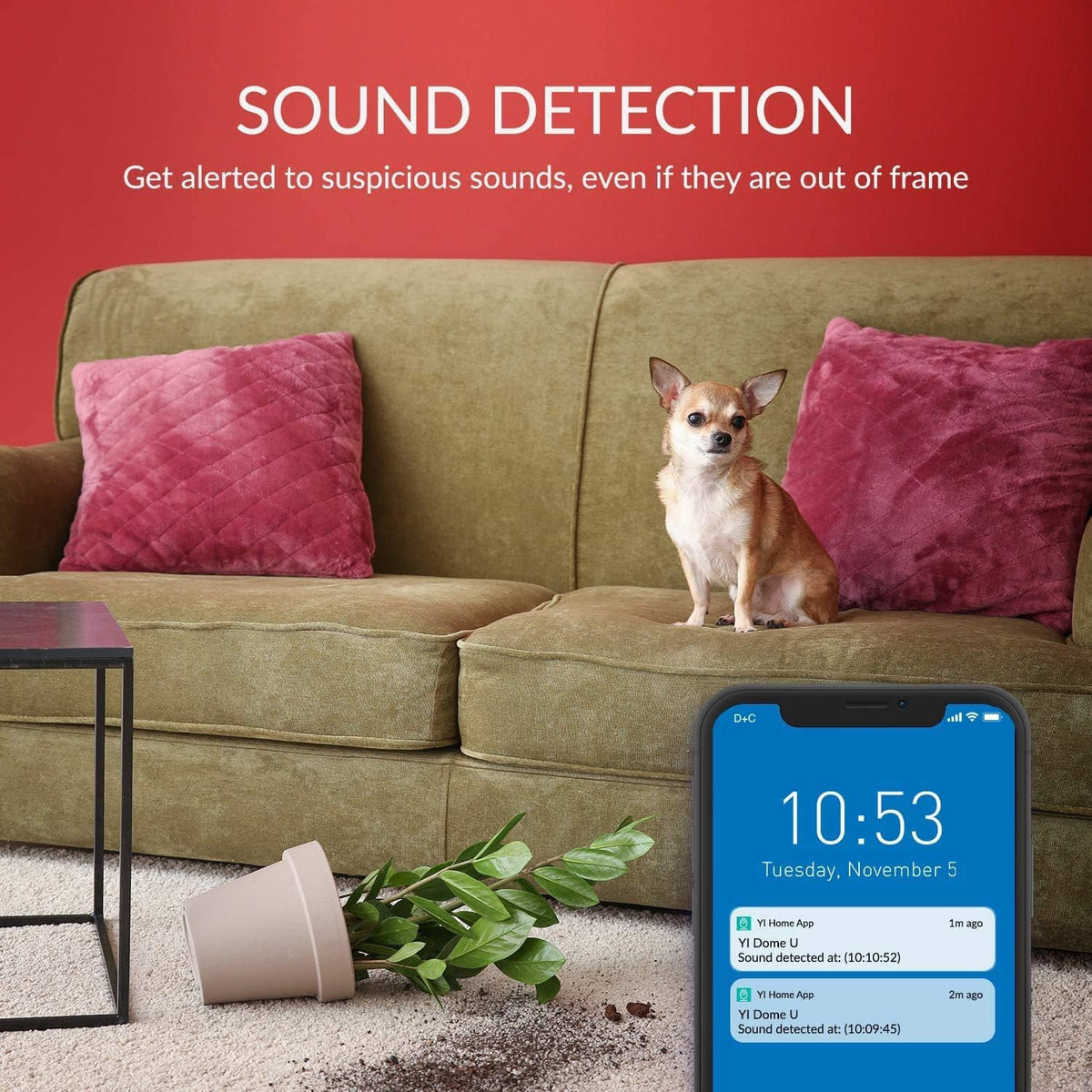 2K WiFi Indoor Security Camera 2pc T762631