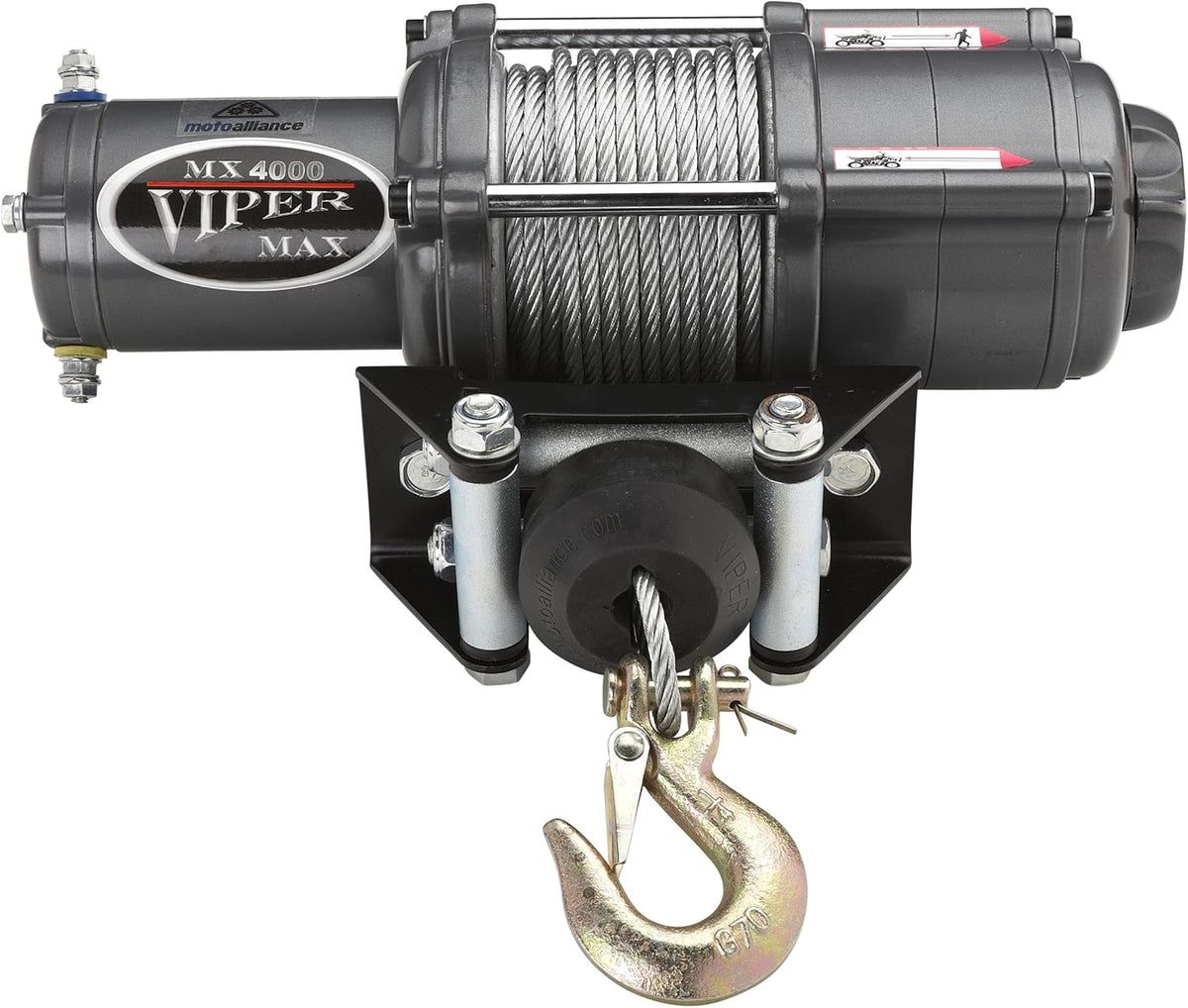 3500lb ATV/UTV Winch with 50 ft Steel Cable T1751