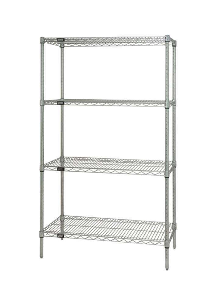 Chrome 4-Shelf Starter Unit S943510