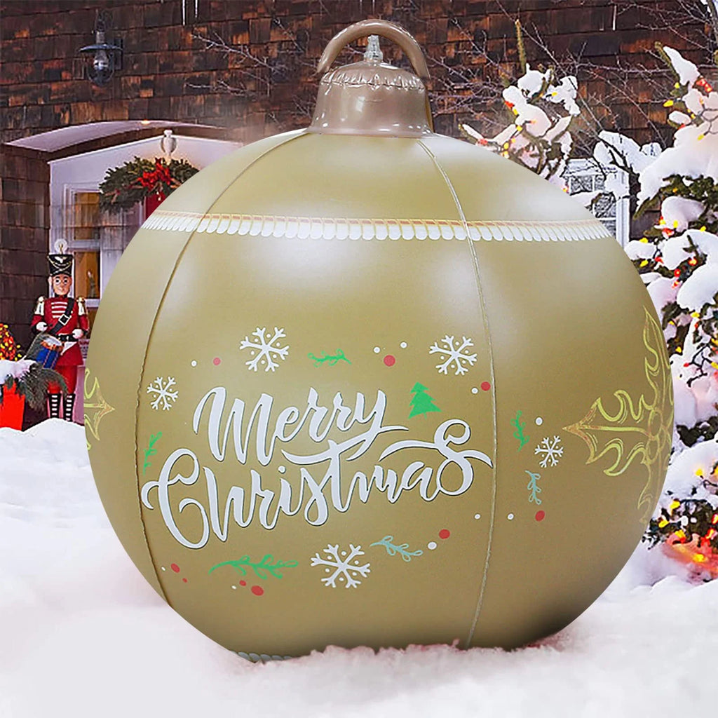 Christmas Inflatable Ball PVC Christmas Party Toy Q897257