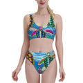 High Waisted Two Piece Swimsuit Bikini T832762