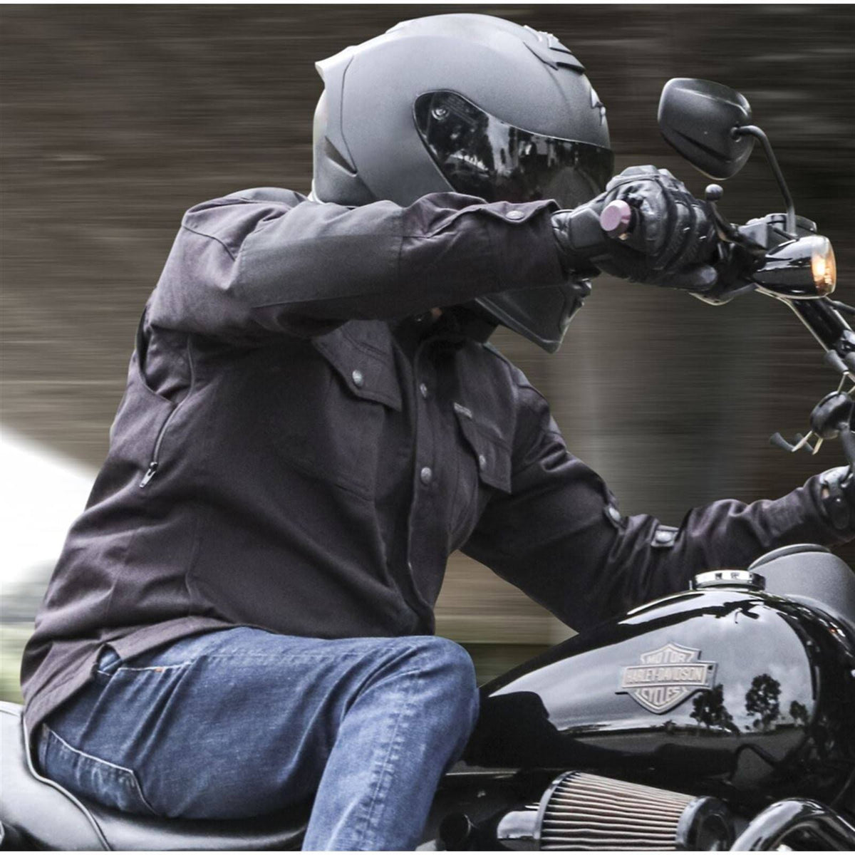 Matte Black Carbon Full Face Helmet K302