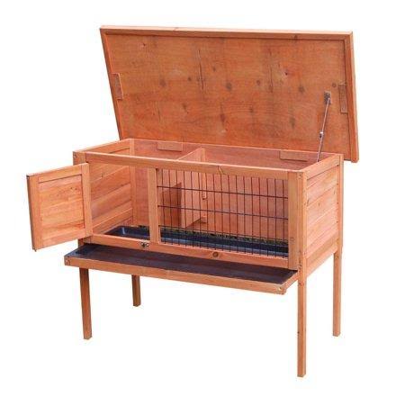 36 inch Wooden Pet Hutch House Rabbit Cage K893
