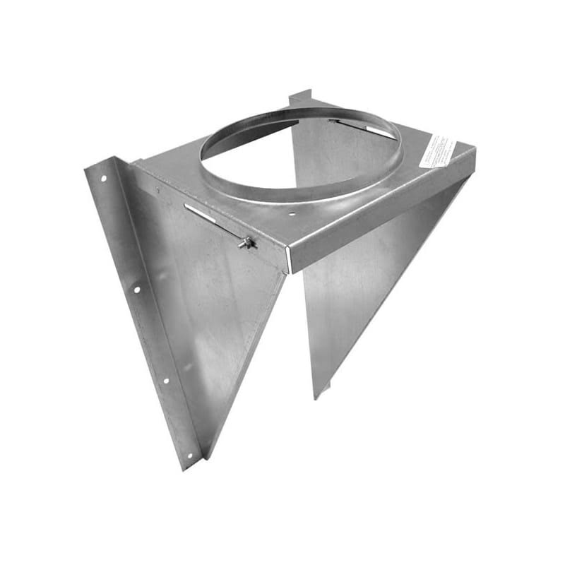 Galvanized Chimney Pipe Wall Support Kit S571