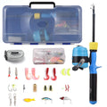 Kids Fishing Combo Spinning Rod and Reel Set with Tackle Box D874191