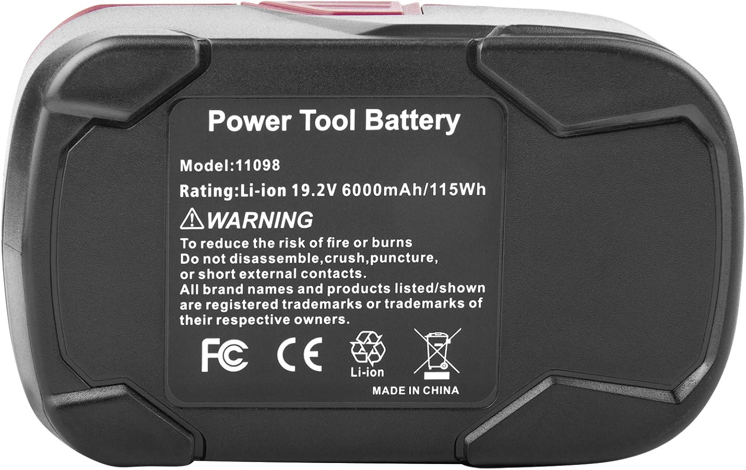 6000mAh 19.2V Lithium Battery Pack of 2 L879