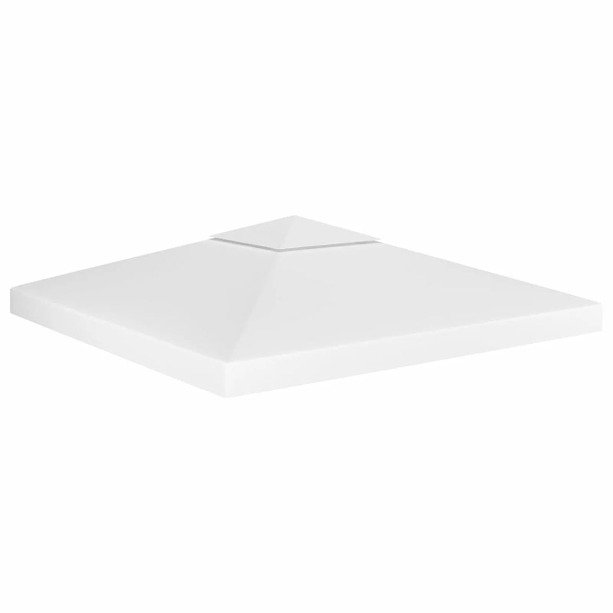 White 9.8'x9.8' 2-tier Canopy Patio Shelter M438988