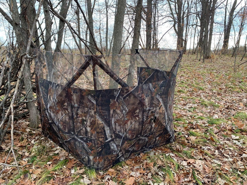 Camouflage Pop Up 3-Sided Ground Hunting Blind V735
