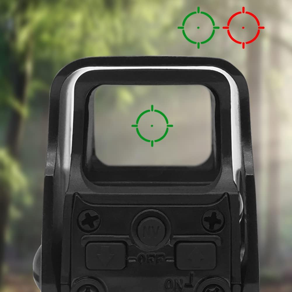 Metal Holographic Bright Green & Red Dot Sight Scope Pack of 2 I9239