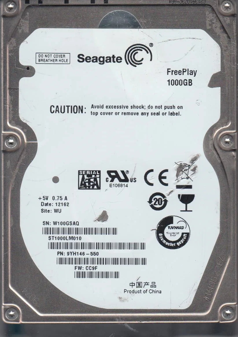 1TB SATA 2.5 Hard Drive Q723979