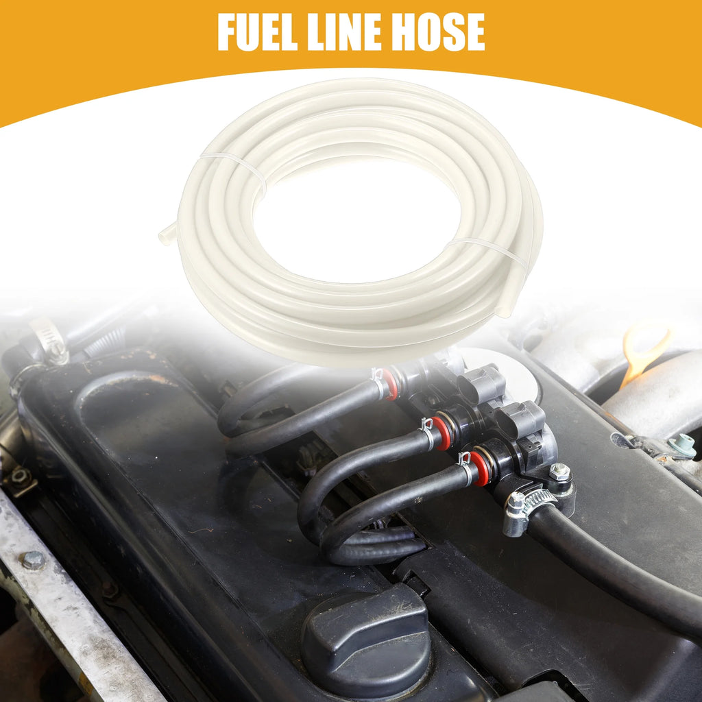 32.8ft 10mm ID Nylon Fuel Line Hose D5280
