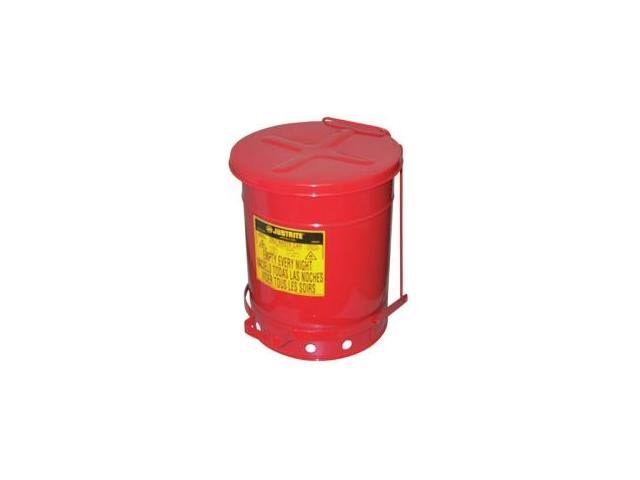 10 Gallon Red Oily Waste Can S9760
