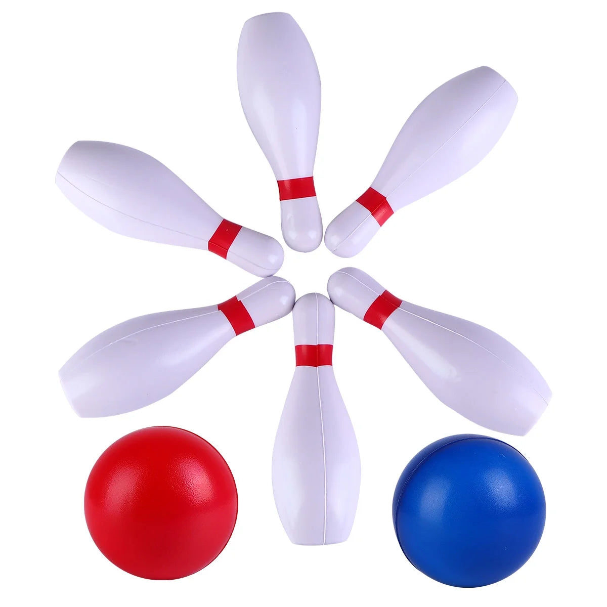 Colorful Bowling Ball Kit Indoor Outdoor Sports Toy S794
