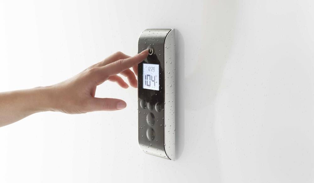 Satin Chrome Three-Outlet Digital Interface E83071