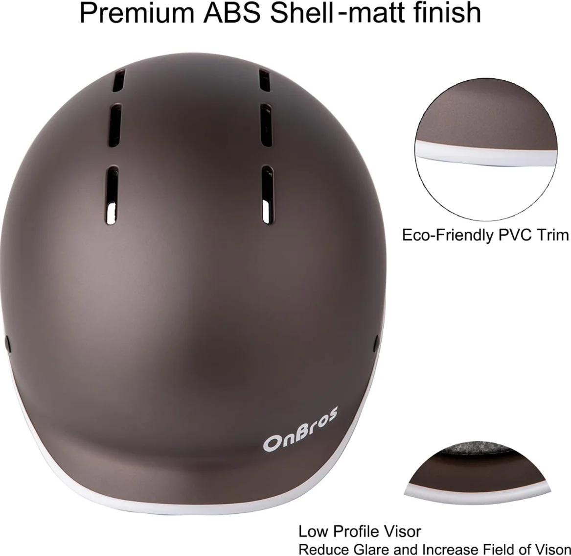 Rose Gold Adjustable Road Bike Helmet W6437