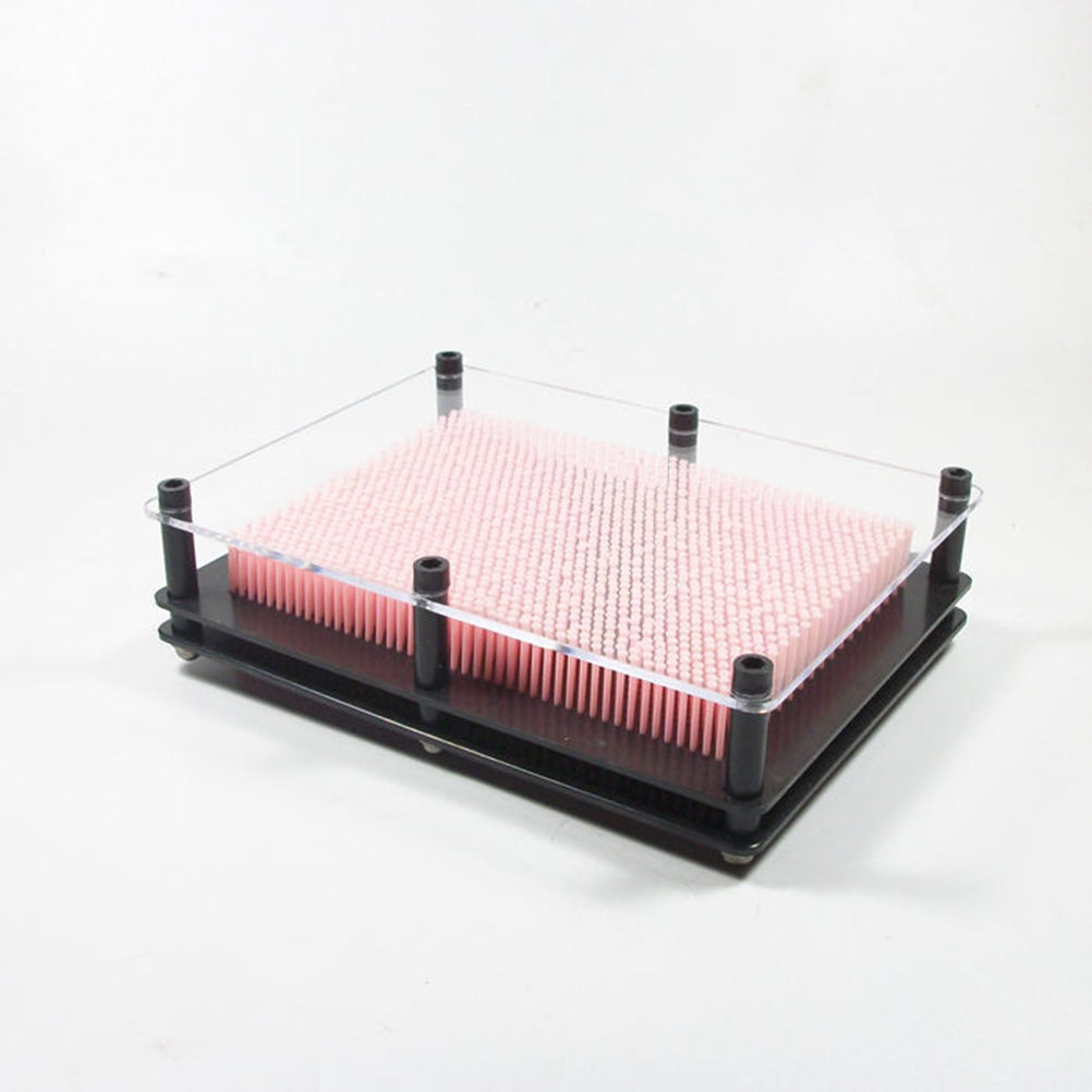 Medium Size Pink 3-Dimensional Pin Art Board Toy E8882