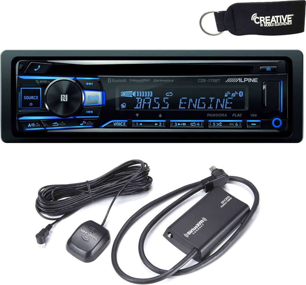 CD Receiver with Bluetooth Wireless Technology and Satellite Radio Tuner O301260