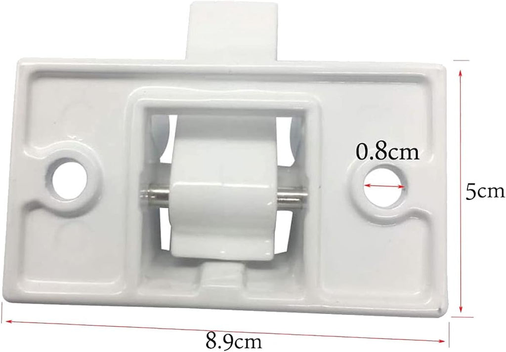 White Wall Mount Bracket for RV Camper Trailer, Pack of 2 K85458