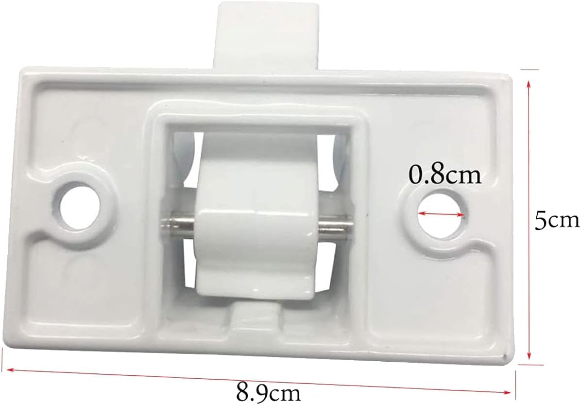 White Wall Mount Bracket for RV Camper Trailer, Pack of 2 K85458