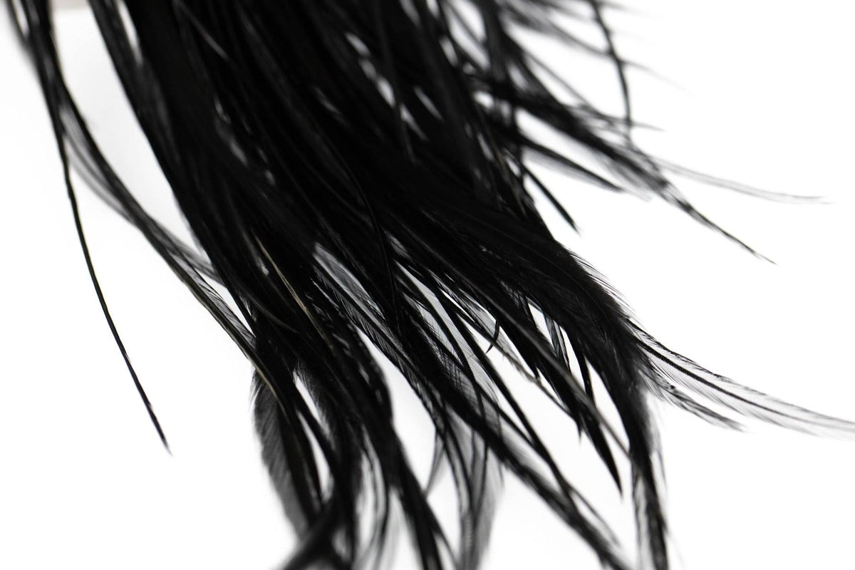 Hackle 1/2 Saddle - Dark Gray Dun B57457