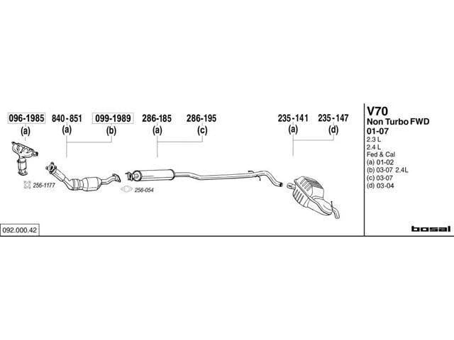 Catalytic Converter J174