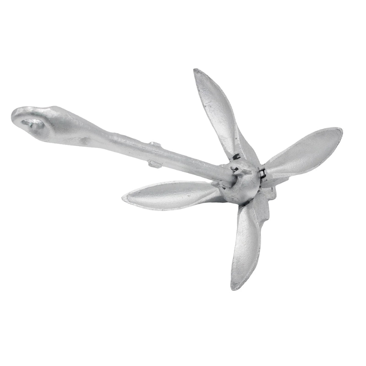 Carbon Steel Grapnel Boat Anchor 1.5KG T67858