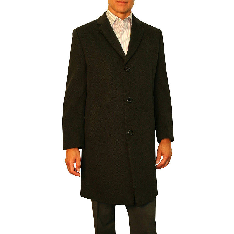 Wool-Blend Top Coat Q4429