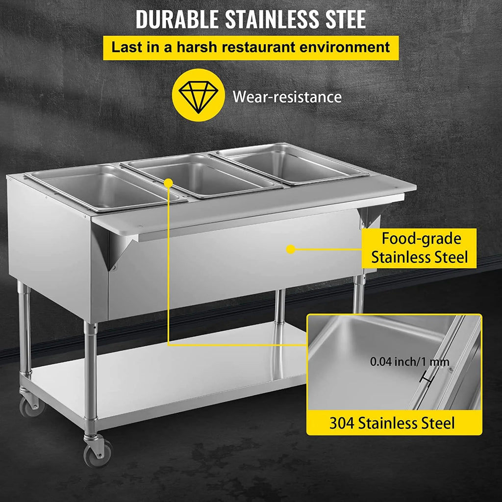2-Pot Commercial Electric Food Warmer R24951