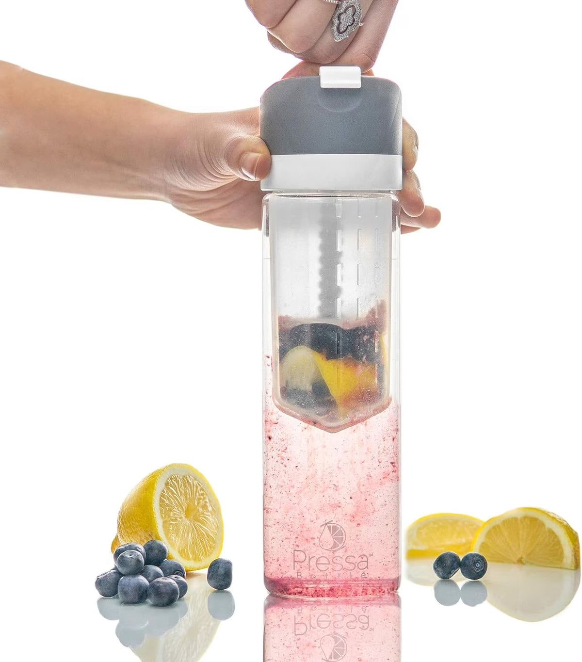 24 OZ Fruit Infused Water Bottle Infuser V33073